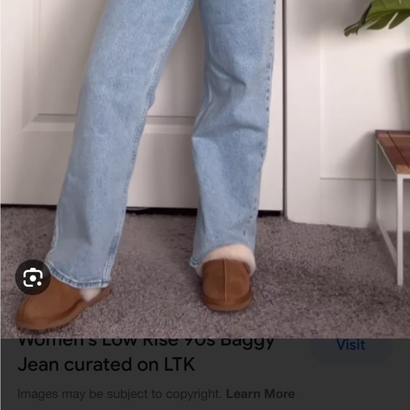 Abercrombie in Fitch the 90s baggy low rise jeans - Picture 6 of 8